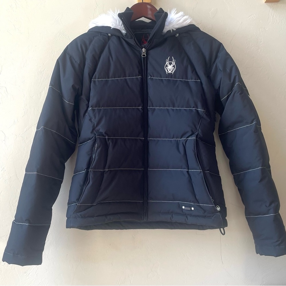 Spyder Falline black women’s puffer/ski down thermal jacket